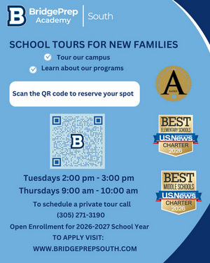 ⭐School Tours for New Families /  ⭐Visitas Escolares para Familias Nuevas